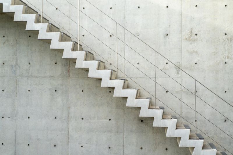 Cement Staircase Installation