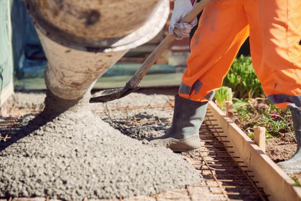 Poured Concrete Installation in Edison