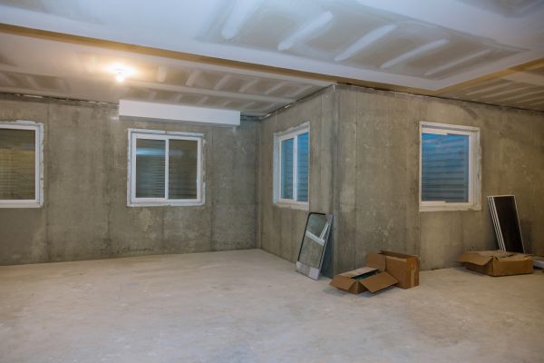 Basement Concrete Installation in Edison