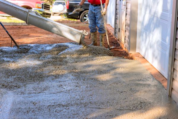 Cement Driveway Pouring in Edison